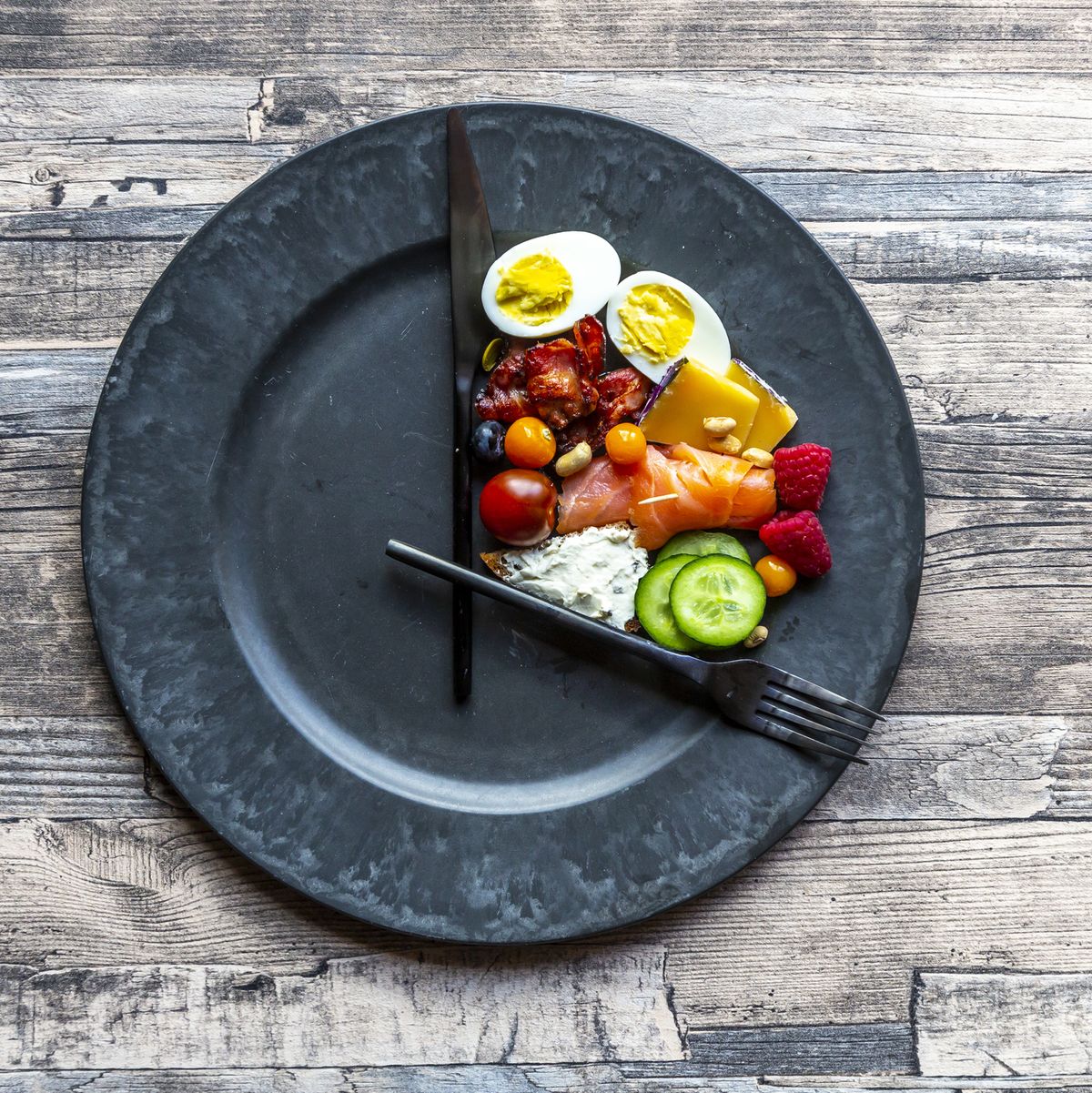 Plan de alimentación con ayuno intermitente